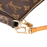 Louis Vuitton Canvas Monogram Pochette Accessoire Handbag