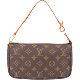 Louis Vuitton Canvas Monogram Pochette Accessoire Handbag