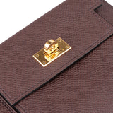 Hermès Epsom Leather Kelly Pocket Wallet Laiton