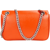 Prada Patent Leather Saffiano Lock Crossbody Bag