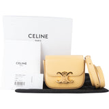 Celine Leather Mini Triomphe Crossbody Bag