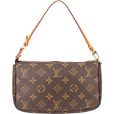 Louis Vuitton Canvas Monogram Pochette Accessoire Handbag
