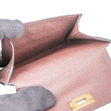 Hermès Epsom Leather Kelly Pocket Wallet Laiton