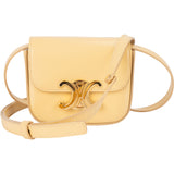 Celine Leather Mini Triomphe Crossbody Bag