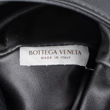 Bottega Veneta Black Leather Twist Pouch Handbag