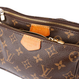 Louis Vuitton Canvas Monogram Multi Pochette Crossbody Bag