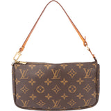 Louis Vuitton Canvas Monogram Pochette Accessoire Handbag