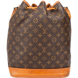 Louis Vuitton Canvas Monogram Sac Noe Grande Shoulder Bag