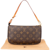 Louis Vuitton Canvas Monogram Pochette Accessoire Handbag