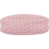 Fendi Lilac FF Monogram Baguette Buckle Handbag