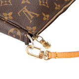 Louis Vuitton Canvas Monogram Pochette Accessoire Handbag