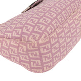 Fendi Lilac FF Monogram Baguette Buckle Handbag