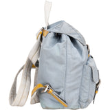 Prada Blue Nylon Triangle Backpack