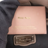 Miu Miu Bicolor Leather Shoulder Bag