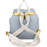 Prada Blue Nylon Triangle Backpack