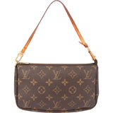 Louis Vuitton Canvas Monogram Pochette Accessoire Handbag