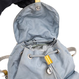 Prada Blue Nylon Triangle Backpack