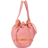 Loewe Rose Leather Cord Handbag