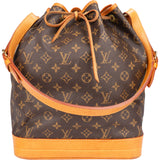 Louis Vuitton Canvas Monogram Sac Noe Grande Shoulder Bag