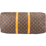 Louis Vuitton Canvas Monogram Keepall 50 Bandouliere