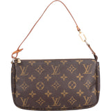 Louis Vuitton Canvas Monogram Pochette Accessoire Handbag