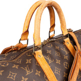 Louis Vuitton Canvas Monogram Keepall 50 Bandouliere