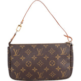 Louis Vuitton Canvas Monogram Pochette Accessoire Handbag