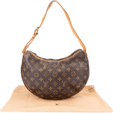 Louis Vuitton Canvas Monogram Croissant MM Shoulder Bag