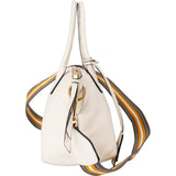 Prada White Leather Vitello Handbag