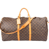 Louis Vuitton Canvas Monogram Keepall 60 Bandouliere