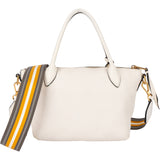 Prada White Leather Vitello Handbag