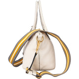 Prada White Leather Vitello Handbag