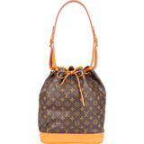 Louis Vuitton Canvas Monogram Sac Noe Grande Shoulder Bag
