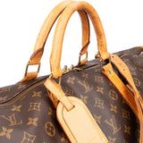Louis Vuitton Canvas Monogram Keepall 60 Bandouliere