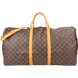 Louis Vuitton Canvas Monogram Keepall 60 Bandouliere