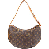 Louis Vuitton Canvas Monogram Croissant MM Shoulder Bag