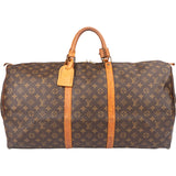 Louis Vuitton Canvas Monogram Keepall 60