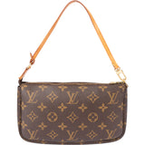 Louis Vuitton Canvas Monogram Pochette Accessoire Handbag