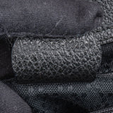 Gucci Black Suede Bamboo Handbag