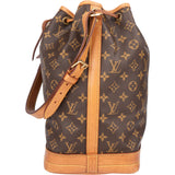 Louis Vuitton Canvas Monogram Sac Noe Grande Shoulder Bag