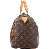 Louis Vuitton Canvas Monogram Speedy 30 Handbag