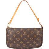Louis Vuitton Canvas Monogram Pochette Accessoire Handbag