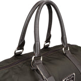 Prada Nylon Triangle Duffle Bag 48