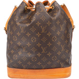 Louis Vuitton Canvas Monogram Sac Noe Grande Shoulder Bag