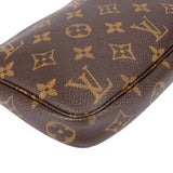 Louis Vuitton Canvas Monogram Pochette Accessoire Handbag