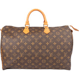 Louis Vuitton Canvas Monogram Speedy 40 Handbag
