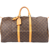 Louis Vuitton Canvas Monogram Keepall 55