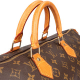 Louis Vuitton Canvas Monogram Speedy 40 Handbag