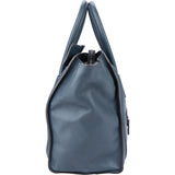 Celine Blue Leather Luggage Handbag