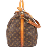 Louis Vuitton Canvas Monogram Keepall 55 Bandouliere
